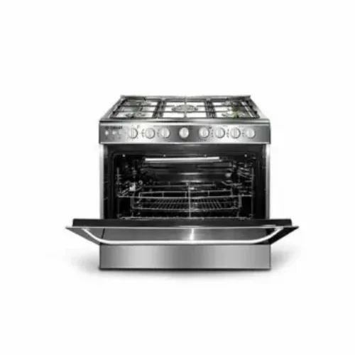 CUISINIERE 5 FEUX SMART TECHNOLOGY 90X60 INOX