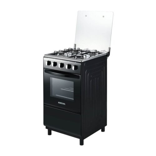 CUISINIERE BRUHM 4 FEUX 50X50 NOIRE