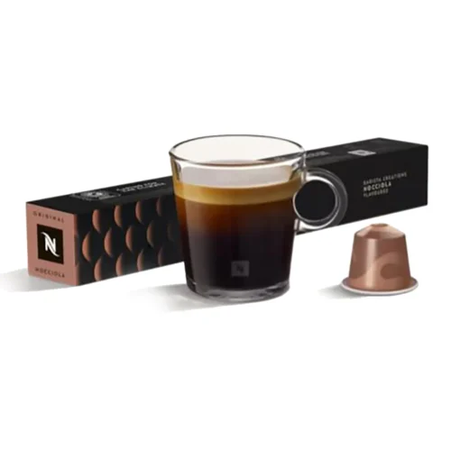 PAQUET DE 10 CAPSULES NESPRESSO NOCCIOLA