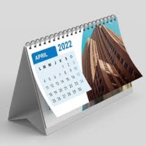 CALENDRIER CHEVALET AVEC POSSIBILITE DE PERSONNALISER  ( PRIX SUR DEMANDE )