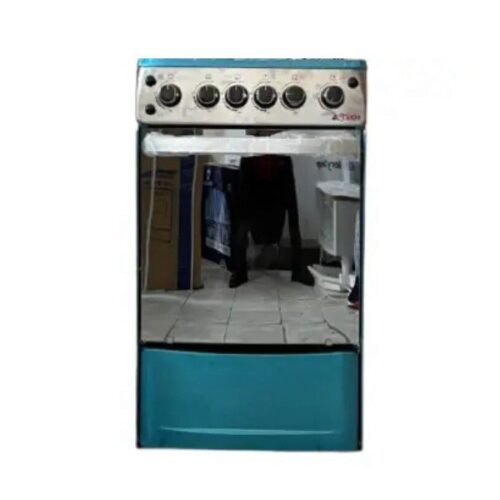 CUISINIERE SEMI – ELECTRIQUE ASTECH – 50 / 50 – XA50GS 4FEUX INOX