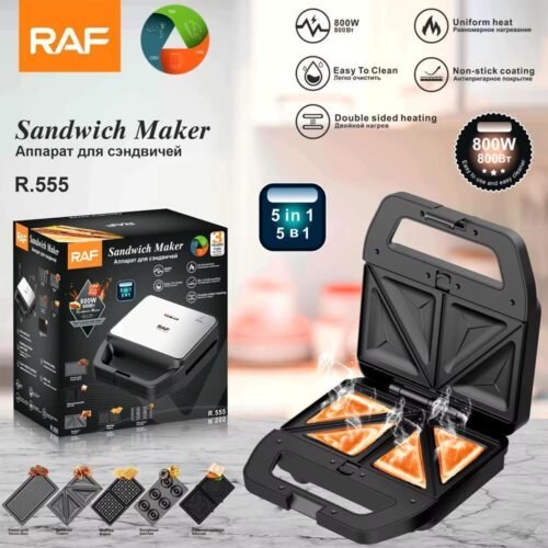 MACHINE A SANDWICH – GAUFFRIER – STEAK ROAST – 4 EN 1