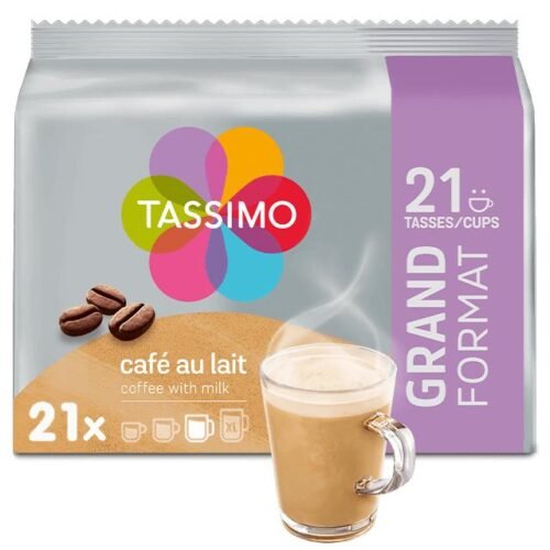 TASSIMO CAFE AU LAIT – PAQUET DE 21