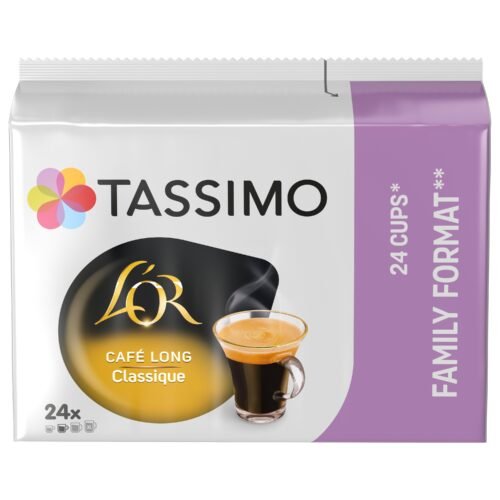 TASSIMO L’OR CAFE LONG CLASSIQUE – PAQUET DE 24