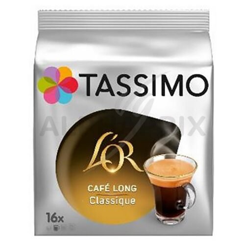 TASSIMO L&rsquo;OR CAFE LONG CLASSIQUE – PAQUET DE 24