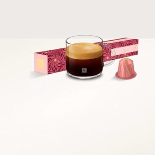 FESTIVE COLLECTION ESPRESSO – BOÎTE DE 10 CAPSULES NESPRESSO AMANDE DOUCE ET HIBISCUS