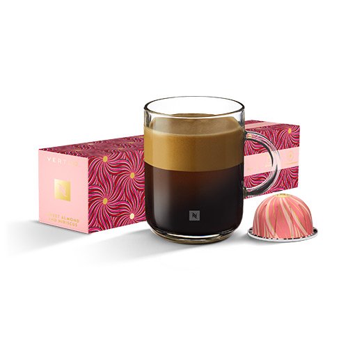 FESTIVE COLLECTION DOUBLE ESPRESSO – BOÎTE DE 10 CAPSULES NESPRESSO AMANDE DOUCE ET HIBISCUS
