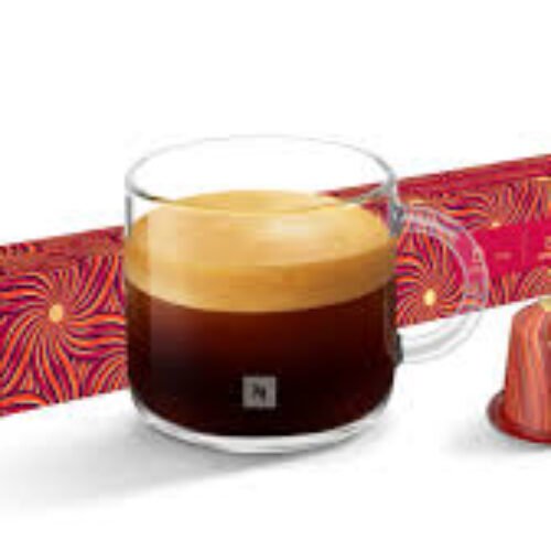 FESTIVE COLLECTION ESPRESSO – BOÎTE DE 10 CAPSULES NESPRESSO A LA CANELLE & AU TAMARIN CONFIT