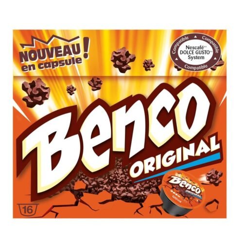 PAQUET DE 16 CAPSULES BENCO COMPATIBLES DOLCE GUSTO