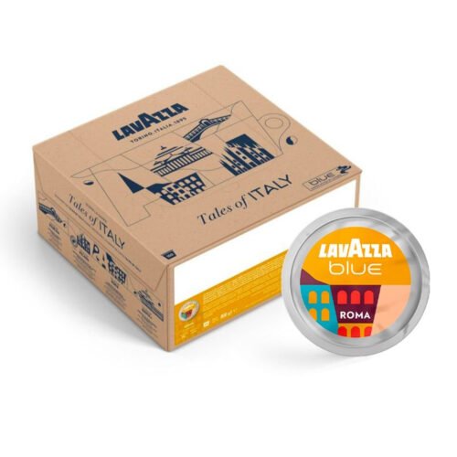 PAQUET DE 100 CAPSULES DE CAFE LAVAZZA BLUE TALES OF ITALY – ROMA