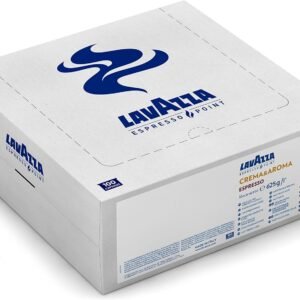 PAQUET DE 100 CAPSULES DE CAFE LAVAZZA ESPRESSO POINT CREMA AROMA ESPRESSO 408