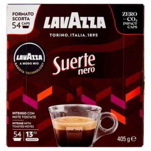 PAQUET DE 54 CAPSULES LAVAZZA MODO MIO SUERTE NOIR