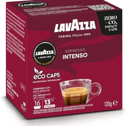 PAQUET DE 54 CAPSULES CAFE LAVAZZA A MODO MIO ESPRESSO INTENSO