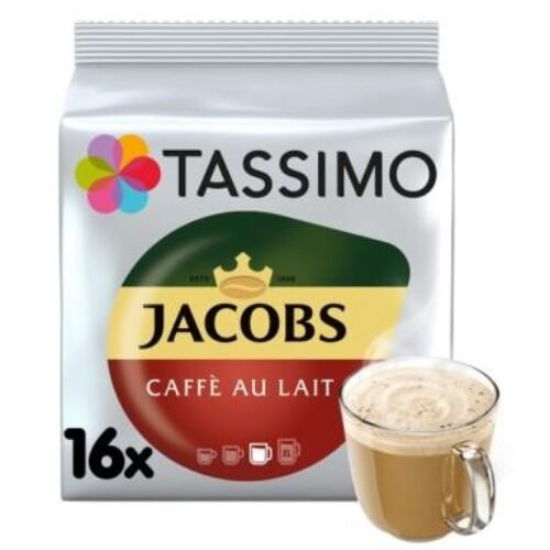 TASSIMO CAFE AU LAIT – PAQUET DE 16