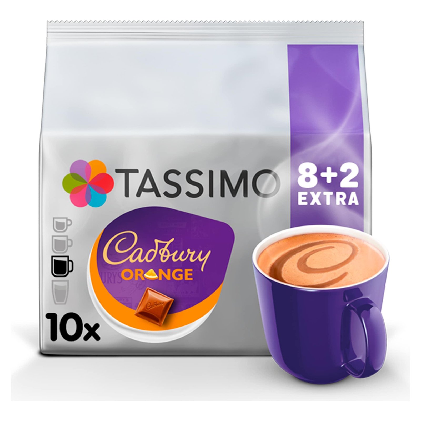 TASSIMO L'OR CADBURRY CHOCO/ORANGE - PAQUET DE 8