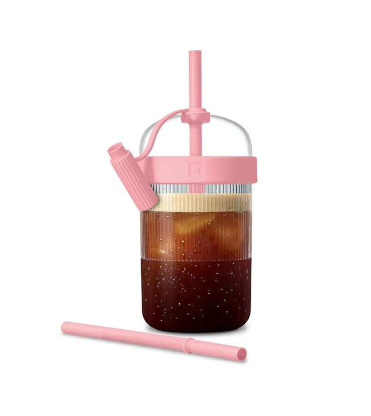 NESPRESSO TRAVEL TUMBLER ROSE BUBBLE GUM - 540 ML