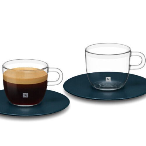 COFFRET LUNGO COLLECTION SIGNATURE DE 2 TASSES DE 180 ML AVEC 2 SOUS – TASSES