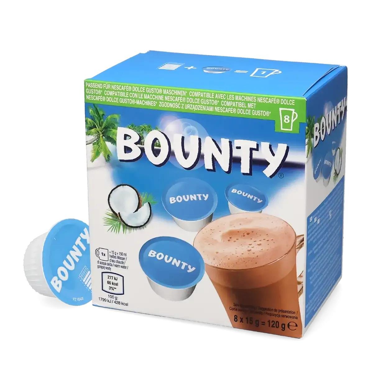 PAQUET DE 8 CAPSULES DOLCE GUSTO BOUNTY