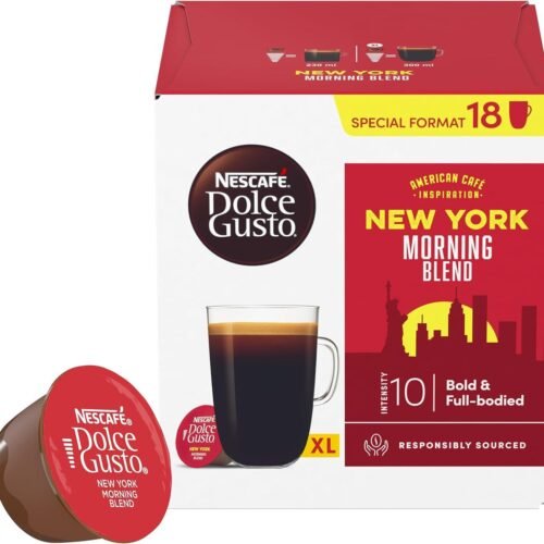 PAQUET DE 18 CAPSULES NESCAFE DOLCE GUSTO CAFE GRANDE NEW YORK