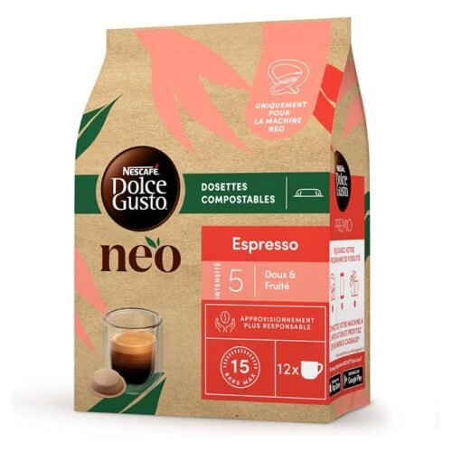 PAQUET DE 12 DOSETTES DE NESCAFÉ® DOLCE GUSTO NEO ESPRESSO