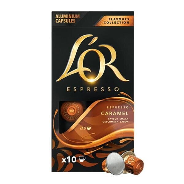 Capsules L’OR Espresso Caramel – Boîte de 10