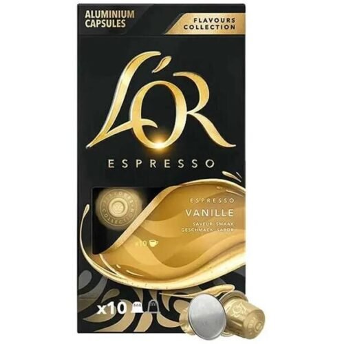 Capsules L’OR Espresso Vanille – Boîte de 10