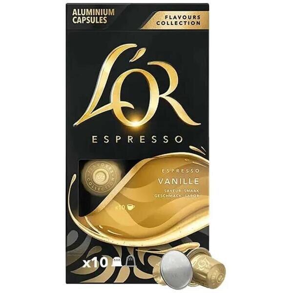 Capsules L’OR Espresso Vanille – Boîte de 10