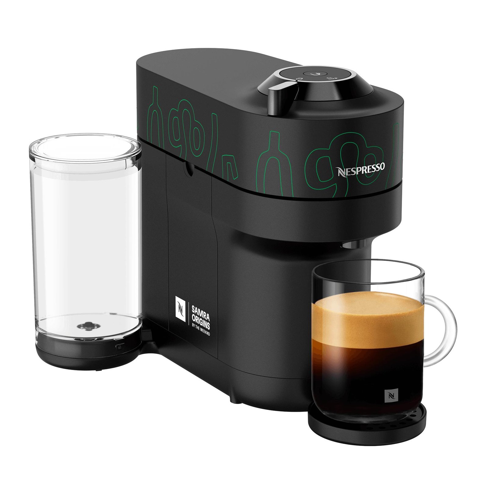 MACHINE A CAFE NESPRESSO VERTUO POP + SAMRA ORIGINS GREEN – EDTION LIMITEE